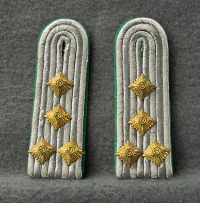 East German Police Shoulder Boards