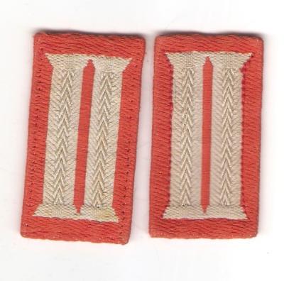 West German Bundeswehr MP Police Collar Tabs