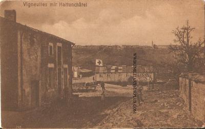 WWI Picture Postcard Red Cross Center