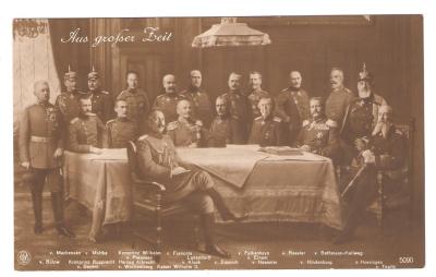 Imperial German General Staff Picture Postcard