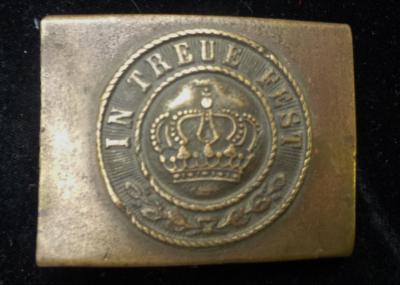 WWI era Bavarian Belt Buckle