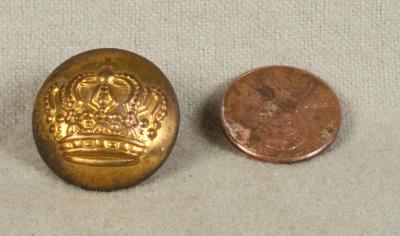 WWI Imperial German Uniform Belt Ramp Button