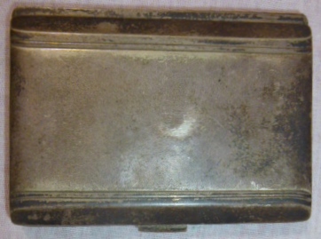 WWI Era Silver German Cigarette Case