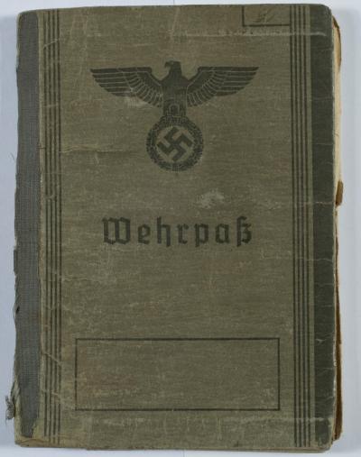 German Wehrpass Document