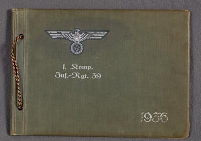 WWII German Photo Album 39th Infantry Regiment