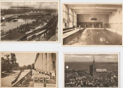 WWII German Postcards Lot of 9 WHW Feldpost