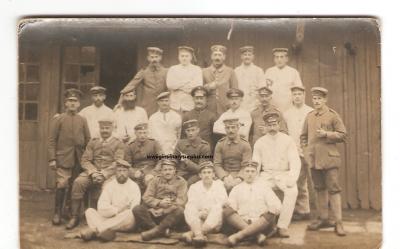 WWI German POW Picture Postcard