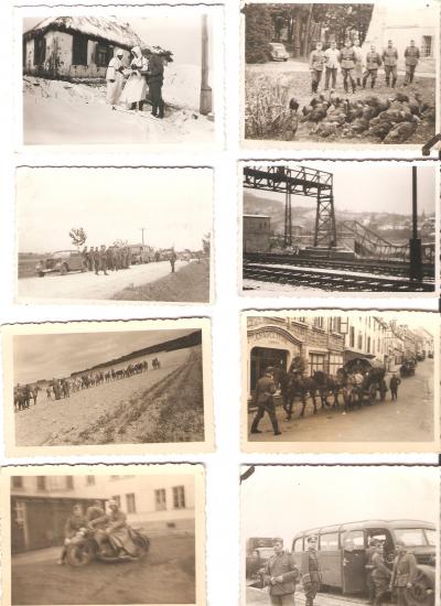 WWII German Heer Photo Lot 8 Total