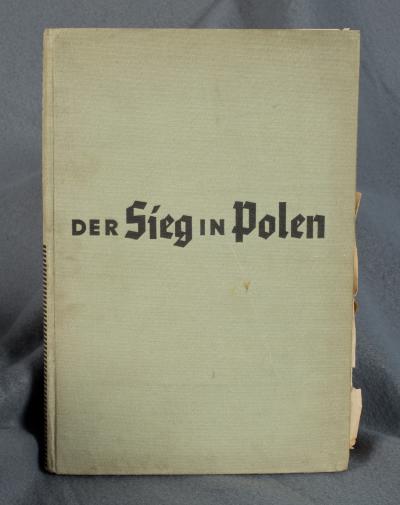 WWII German Book Der Sieg in Polen 1939