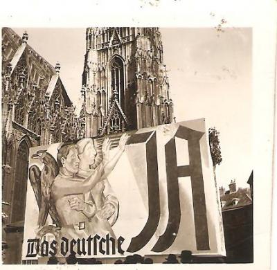 German Photo Hitler Election Banner