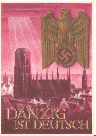 German Danzig ist Deutsch WHW Postcard