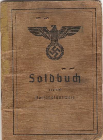 WWII Heer Soldbuch Machine Gunner POW