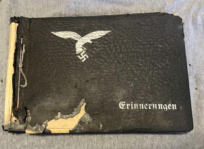 WWII German Luftwaffe Photo Album British KIA's