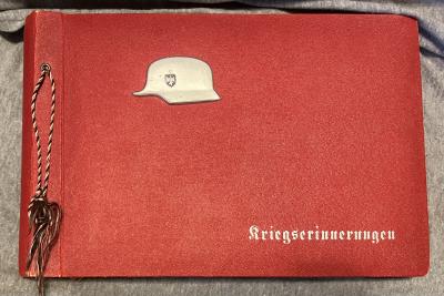 WWII German Photo Album MG Crew 184 Pictures