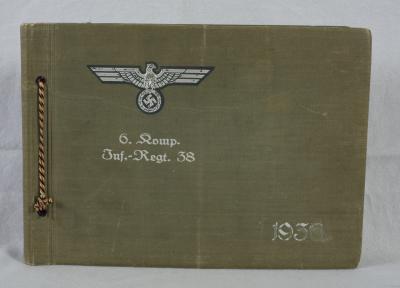 WWII German Photo Album 38th Infantry Regiment