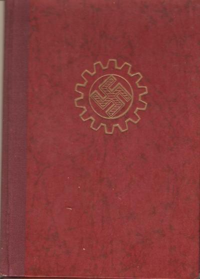 WWII German DAF Book Gau Hamburg 1936