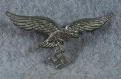 WWII German Luftwaffe Visor Cap Eagle