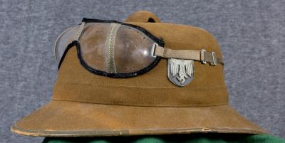 WWII German WH DAK Pith Helmet