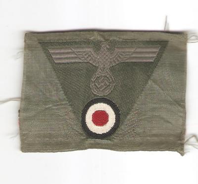 WWII German M43 Cap Eagle Trapezoid 