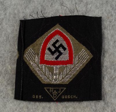 WWII German RAD Cap Insignia