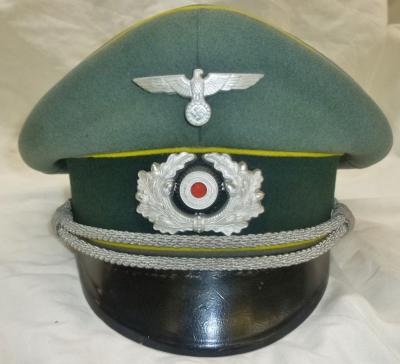 German Army Signals Officer Visor Cap