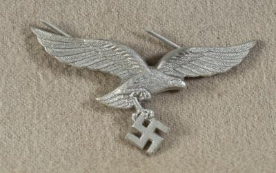 WWII German Luftwaffe Visor Cap Eagle