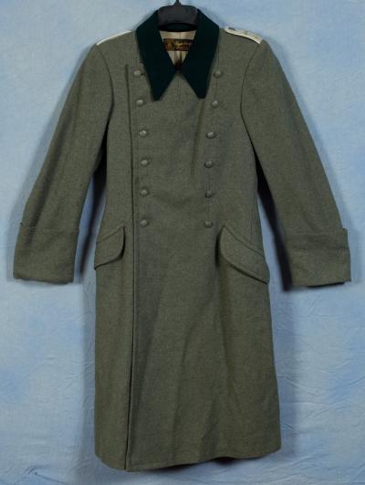 WWII German Infantry Officer Overcoat 