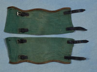 WWII German Police Gamaschen Gaiters Leggings