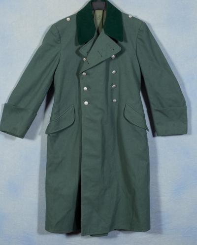 WWII German Heer Army Overcoat Trench Coat