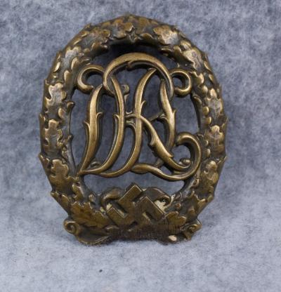 WWII DRL Bronze Sports Badge