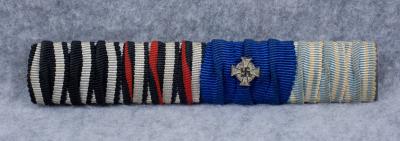 Bavarian Parade Medal Ribbon Bar 4 Place