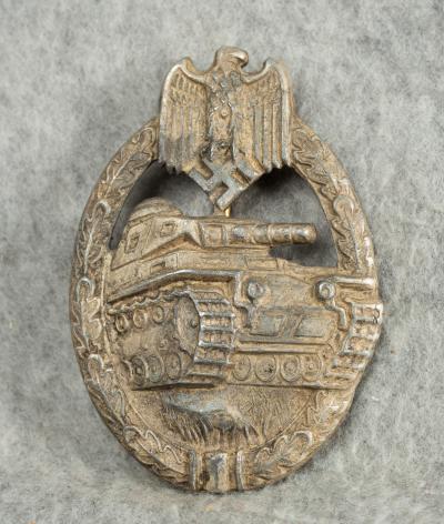 Panzer Assault Badge Silver