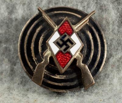 Hitler Youth HJ Marksman Badge