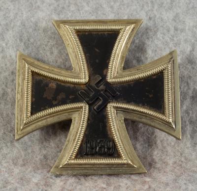 WWII German Iron Cross 1st Class Badge Orth