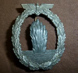 WWII German Mine Sweeper Badge