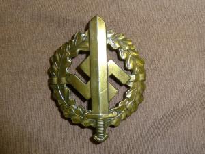 WWII German SA Sports Badge Bronze