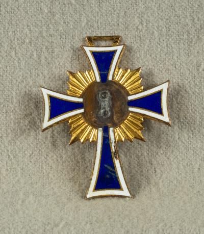 German Mothers Cross in Gold