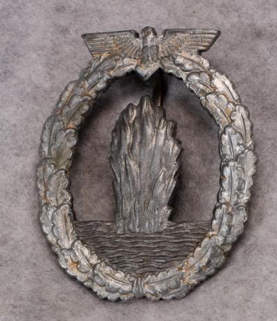 WWII German Minesweeper Badge