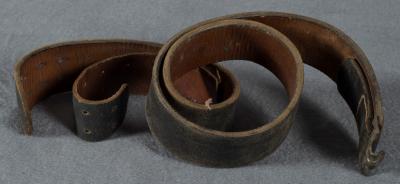 WWII German Army Leather Equipment Belt