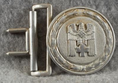 German DRK Red Cross Officers Belt Buckle