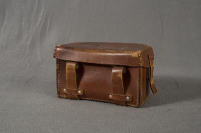 WWII German Leather Medic Pouch Large