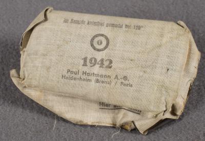 WWII German Field Dressing Bandage 1942