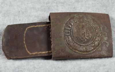 WWII German Army Heer Belt Buckle RS&S