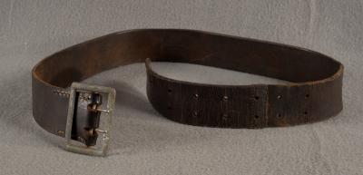 German Political Belt & Open Claw Buckle