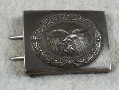 WWII Luftwaffe Belt Buckle Gustav Brehmer 1941