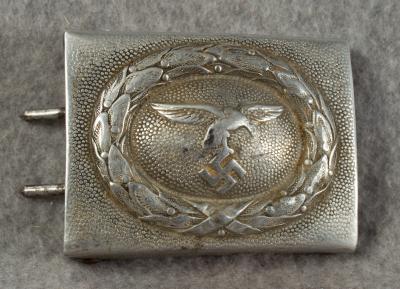 WWII Luftwaffe Belt Buckle 1st Pattern Droop Tail