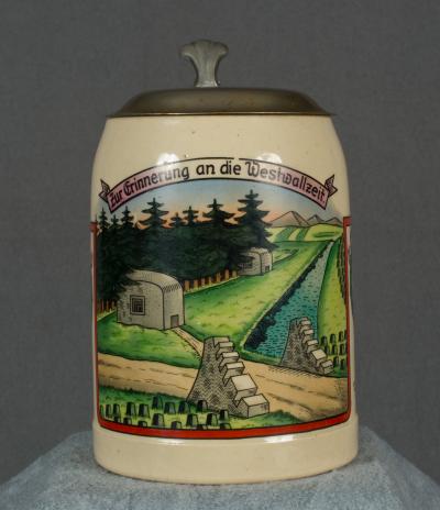 WWII German West Wall Stein