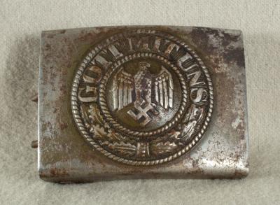 WWII German WH Army Belt Buckle B&N 41