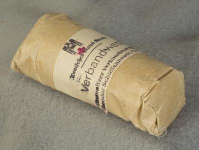 WWII German Red Cross Field Dressing Bandage