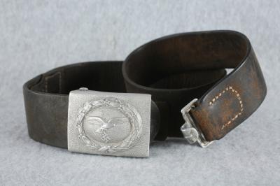 Luftwaffe Belt & Buckle CTD Unit Marked